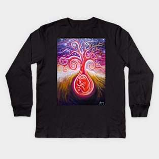 The seed of life Kids Long Sleeve T-Shirt